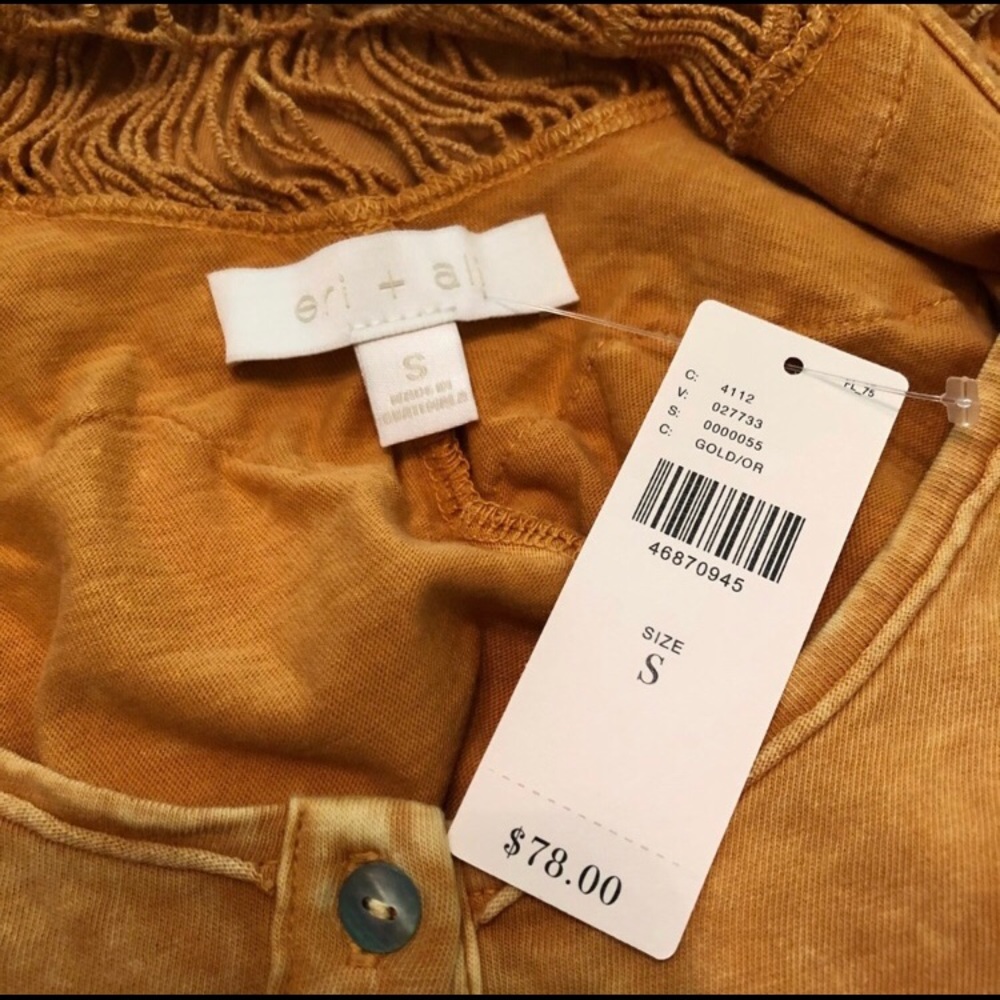 Eri + Ali Anthropologie Womens Tank Top, Small - Picture 6 of 7